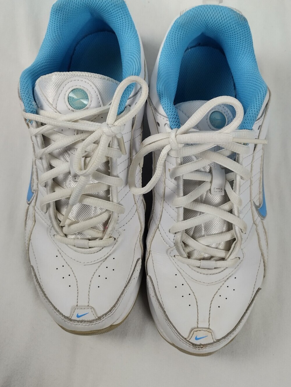 Nike Womens Size 8.5 T Lite VIII 386508-141 White Running Shoes Sneakers Workout - Picture 8 of 13